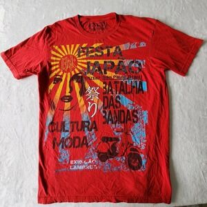 Urban Heritage Shirt Mens Large Festa Japan 1987‎ Moped Graphic Print Travel Tee